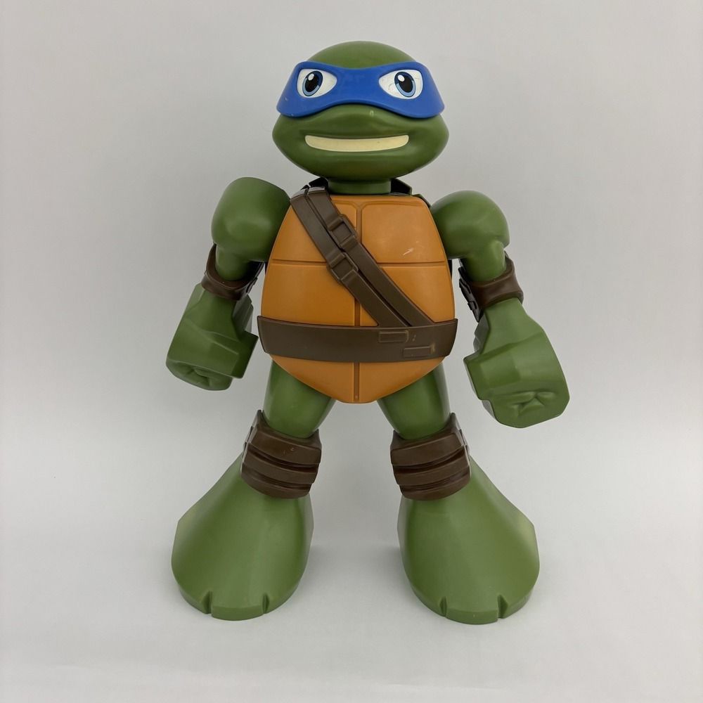 Teenage Mutant Ninja Turtles Storage Figure Half Shell Ultimate Heroes Leo 20"